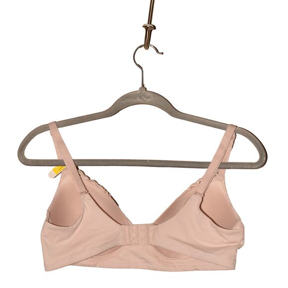 MAIDENFORM NEW $40 M Soft Support Wireless Bralette Evening Blush M/DD - Picture 2 of 3
